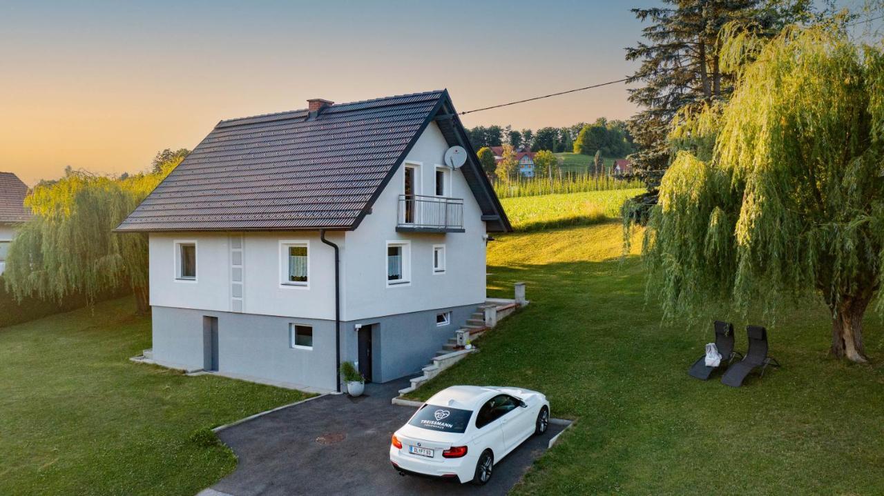 Ferienhaus Treissmann An Der Weinstrasse Leutschach Exteriör bild
